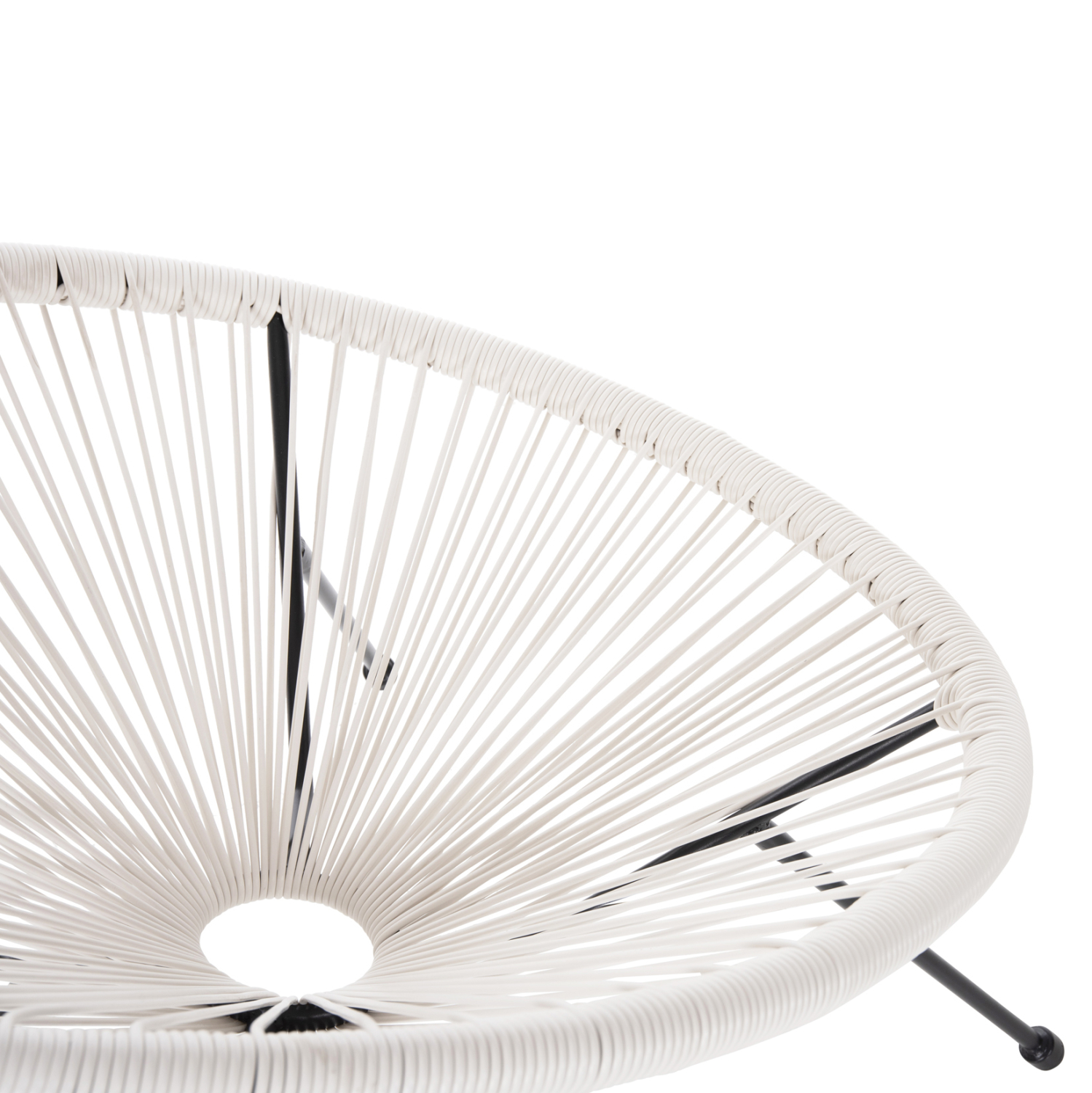 Кресло  бял цвят