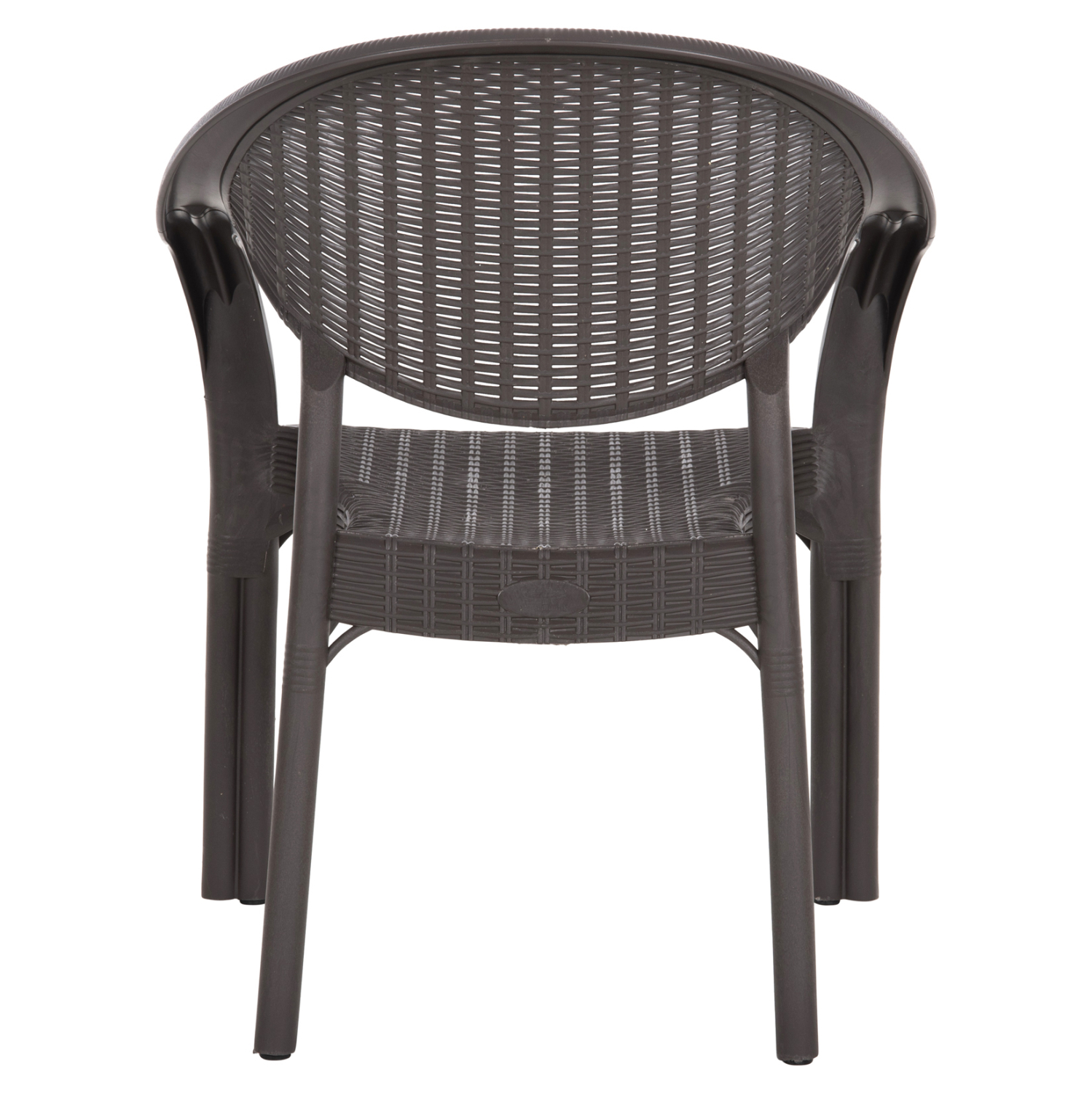 Кресло кафяв цвят