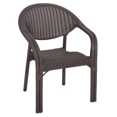 Кресло кафяв цвят