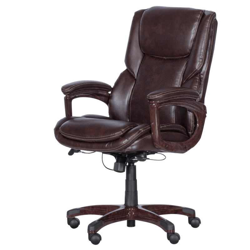 Президентски офис стол Carmen 5025 – тъмнокафяв