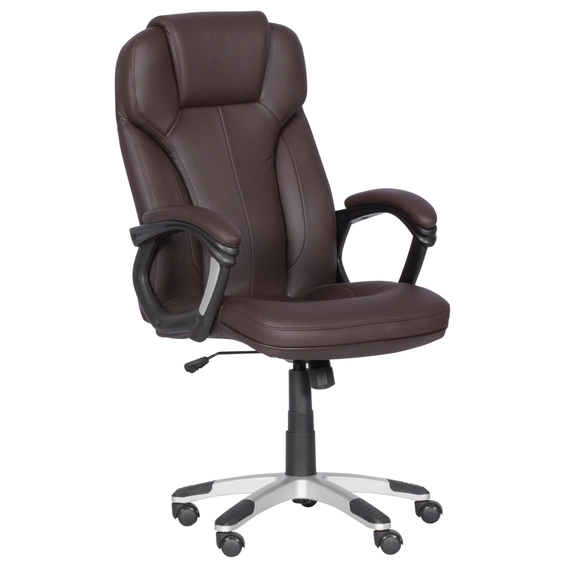 Президентски офис стол - тъмнокафяв Президентски офис стол Carmen 6514 – тъмнокафяв