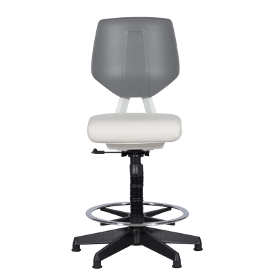 Работен офис стол - бял