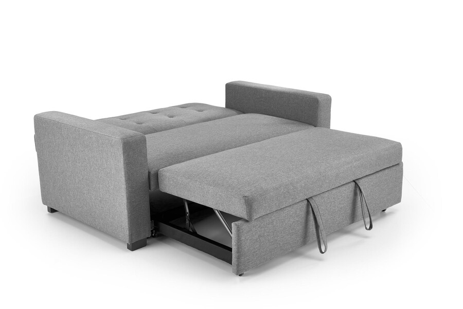 Разтегателен диван- пепеляво сив