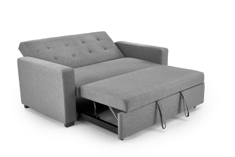 Разтегателен диван- пепеляво сив