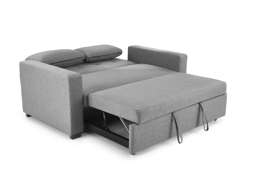 Разтегателен диван- пепеляво сив