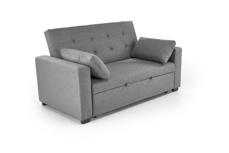 Разтегателен диван- пепеляво сив