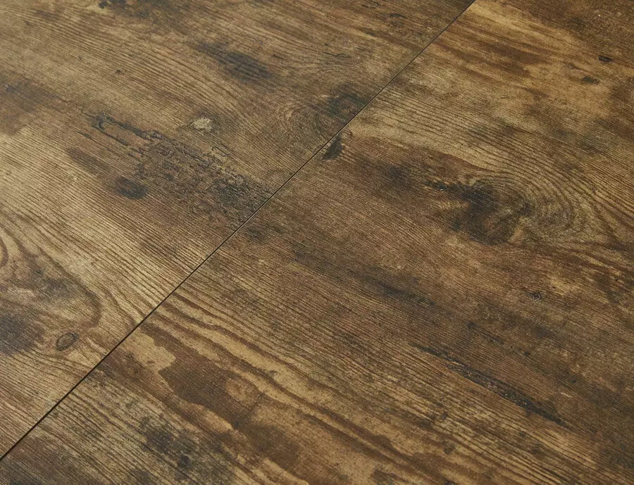 Разтегателна маса 100/135×100 – винтидж орех/матово черно