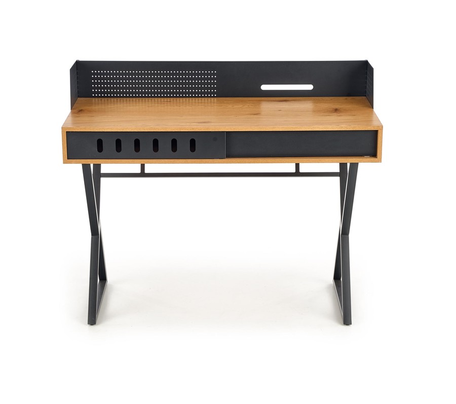 Бюро – златен дъб / черно