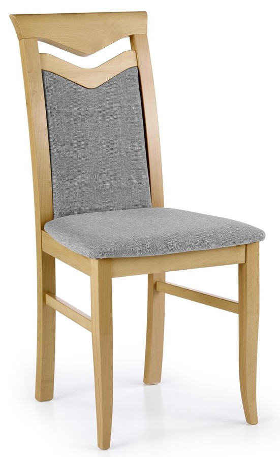 Стол – меден дъб/сив