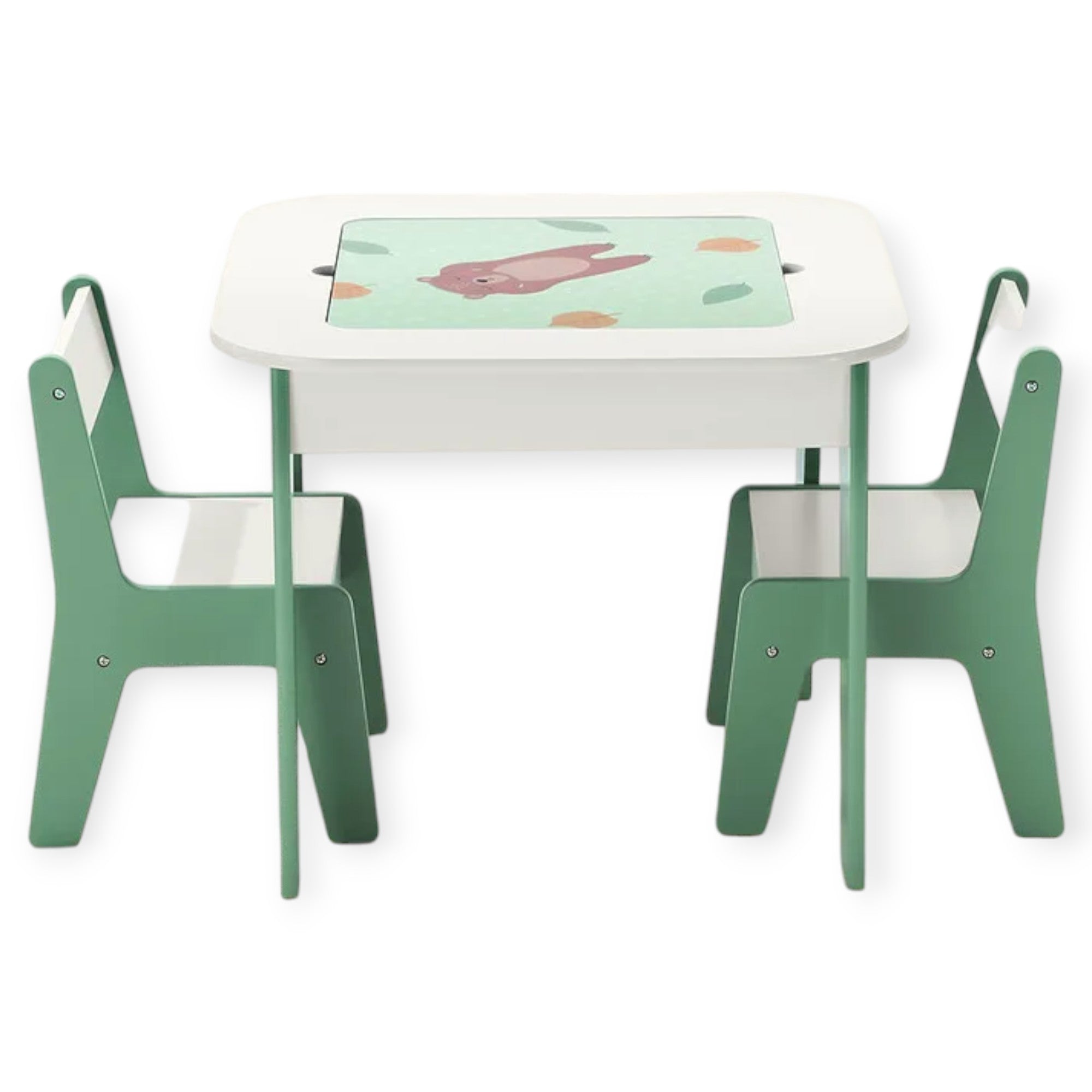 Детска Масичка със Столчета 4 в 1 GINGER HOME