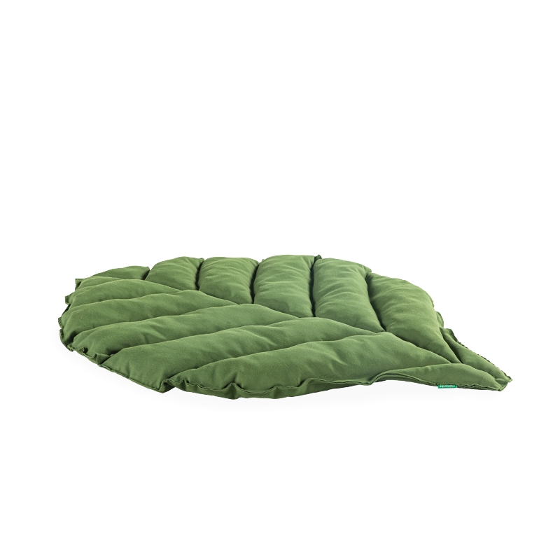 Детска възглавница MY HOUSE листо – зелена