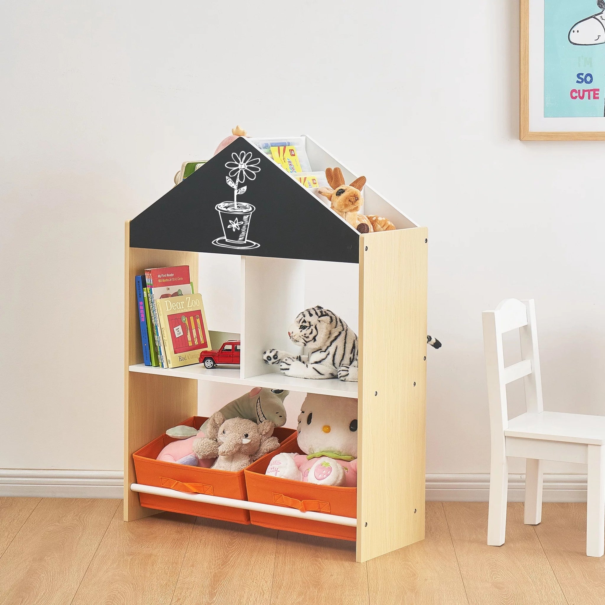 Етажерка за Играчки и Книжки GINGER HOME