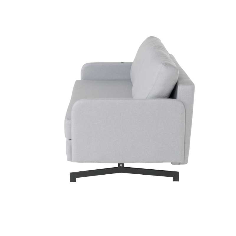 Разтегателен диван – двойка SCARLET – светлосив