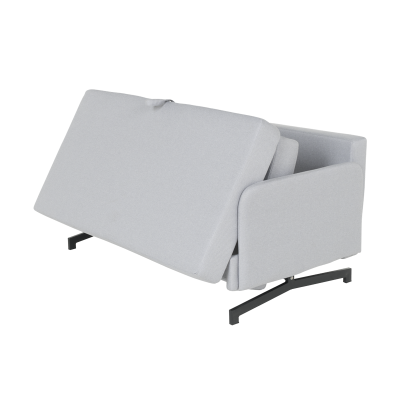 Разтегателен диван – двойка SCARLET – светлосив