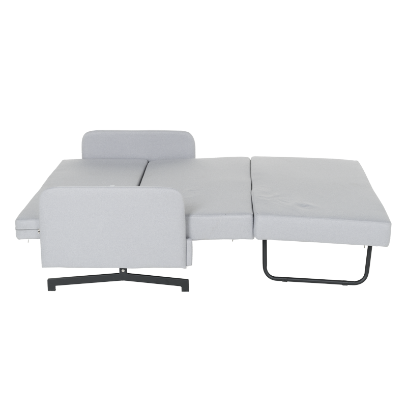 Разтегателен диван – двойка SCARLET – светлосив