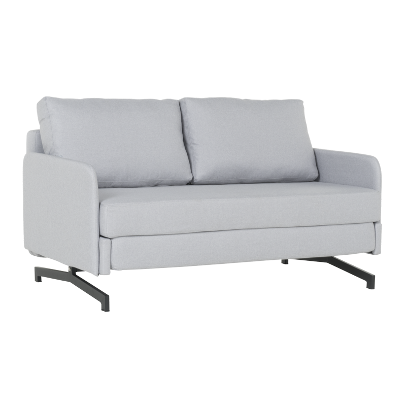 Разтегателен диван - двойка SCARLET - светлосив