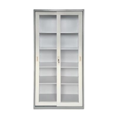 Метален шкаф сив цвят