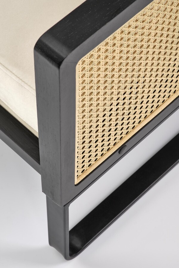 Кресло – бежово/черно