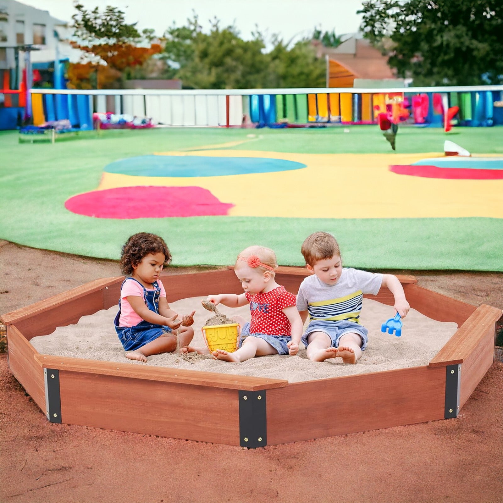 Голям Детски Пясъчник GINGER HOME