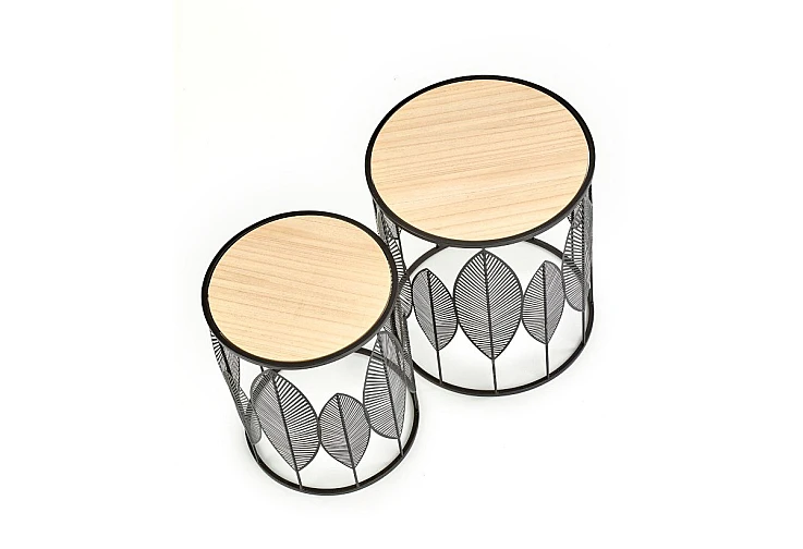 Комплект холни масички FOLLA черно