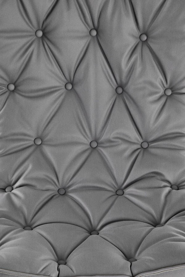 Люлеещ се стол – тъмно сив/черен