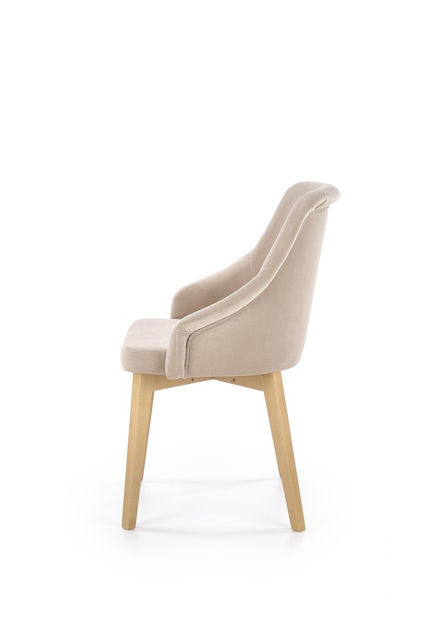 Стол – меден дъб / бежов