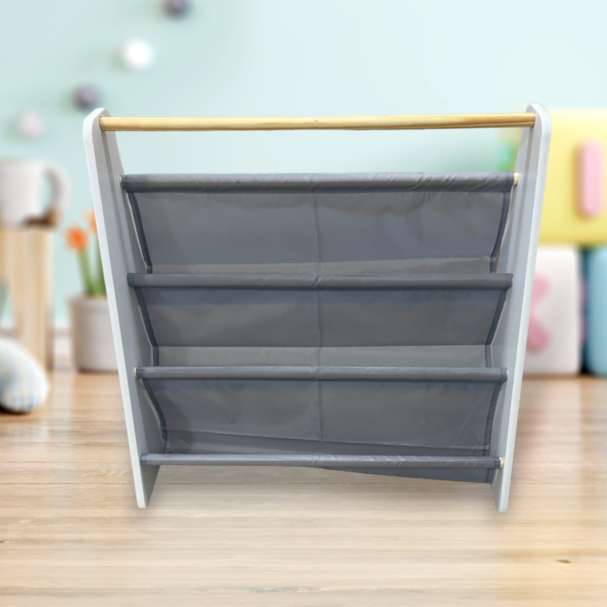 Преносима Детска Етажерка за Книги