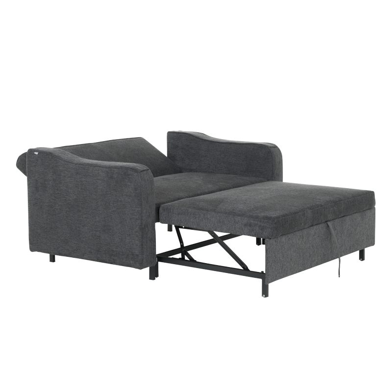 Разтегателен диван – двойка ELIO – сив