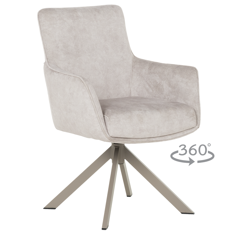 Трапезен стол VALGA - крем