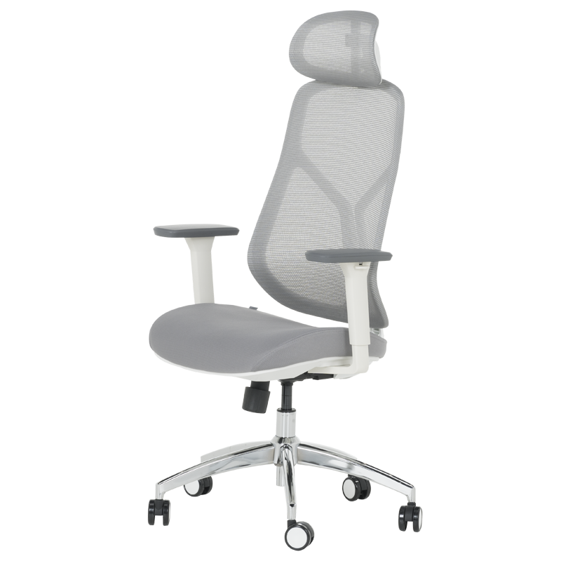 Ергономичен стол Carmen 7901 W – сив