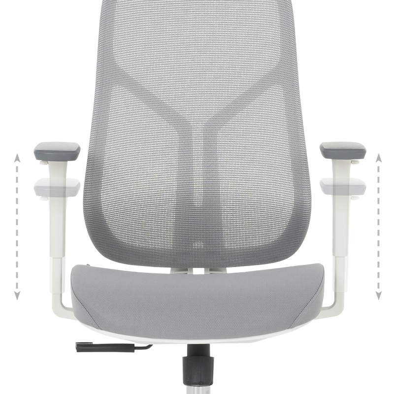 Ергономичен стол Carmen 7901 W – сив