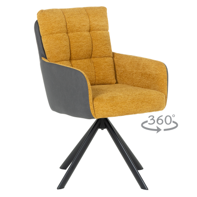 Трапезен стол SEFTON - горчица SEA