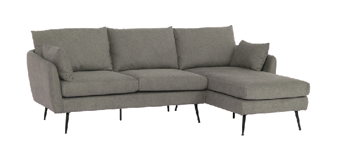 Ъглов диван BUNIA – бежов