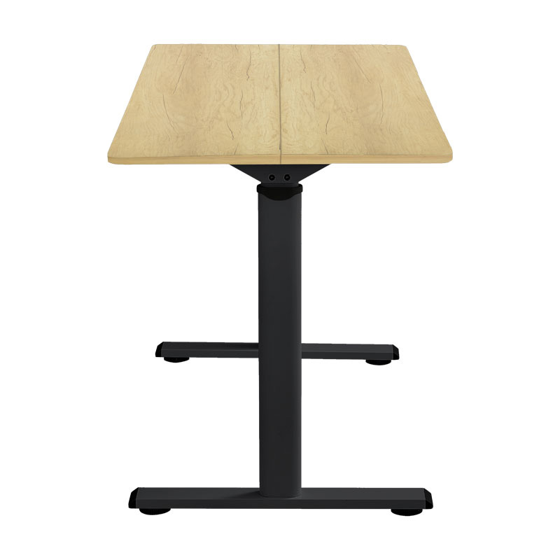 Бюро регулируема височина цвят сонома-черен