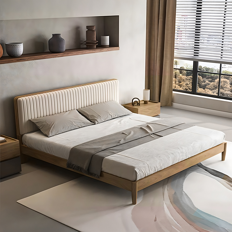 Легло в натурален цвят