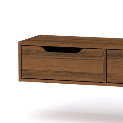 Висяща конзола цвят орех