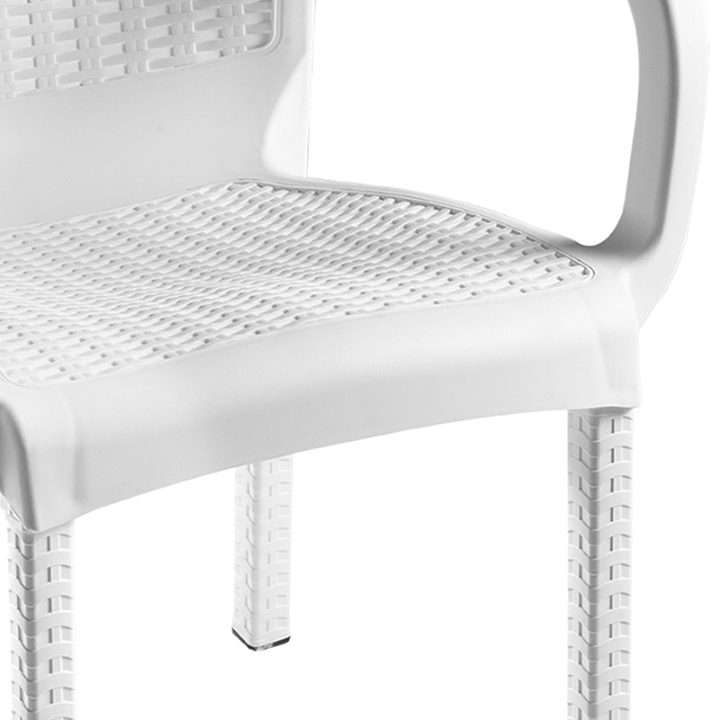 Стол бял цвят