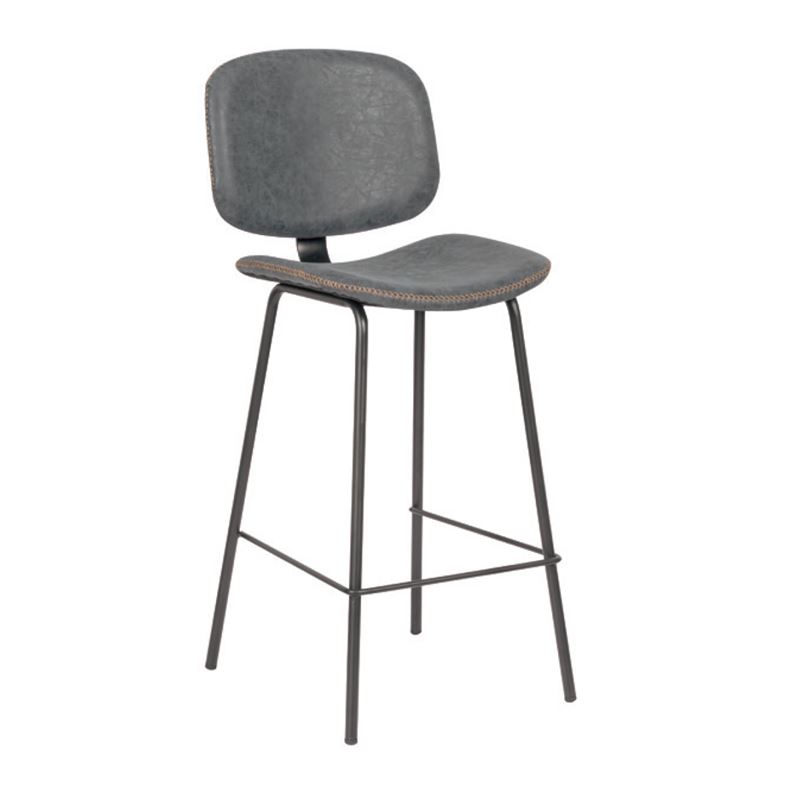 Бар стол сив цвят