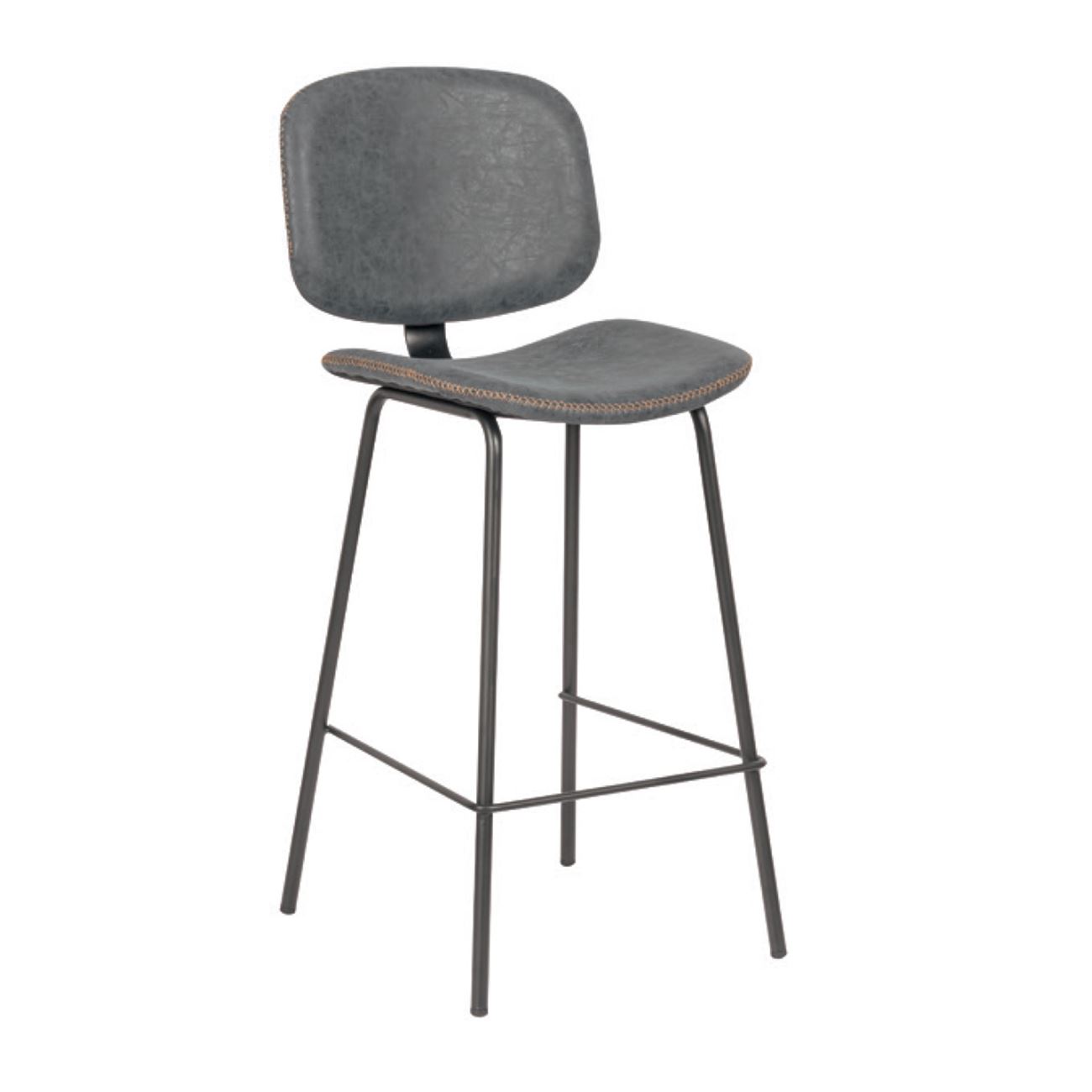 Бар стол сив цвят