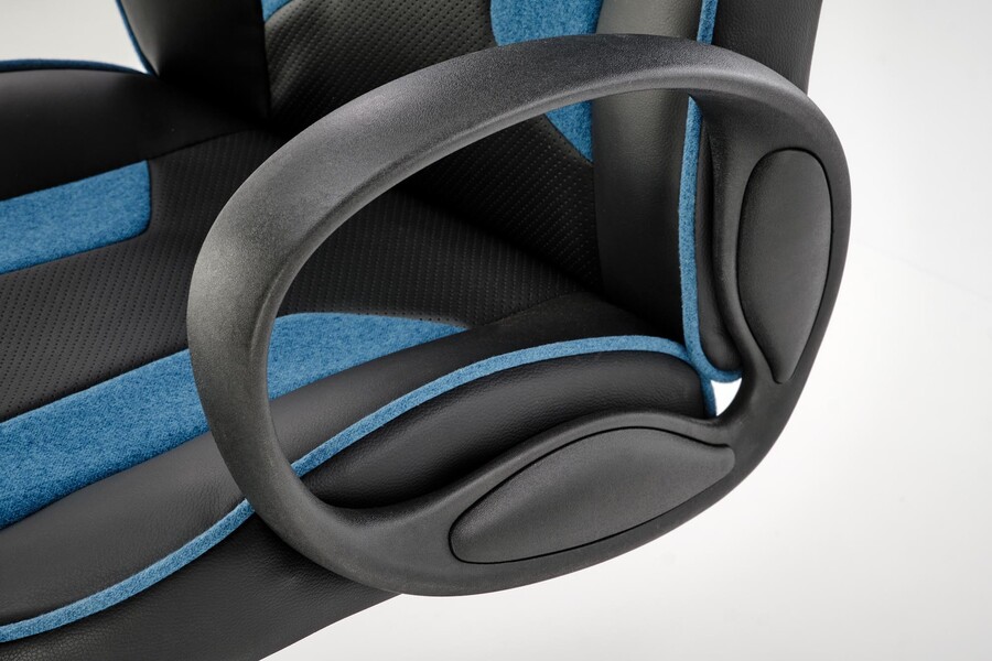 Офис стол – черен/син