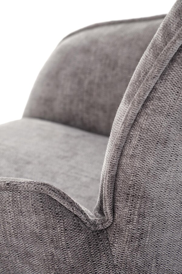 Въртящ се стол – пепеляво сив