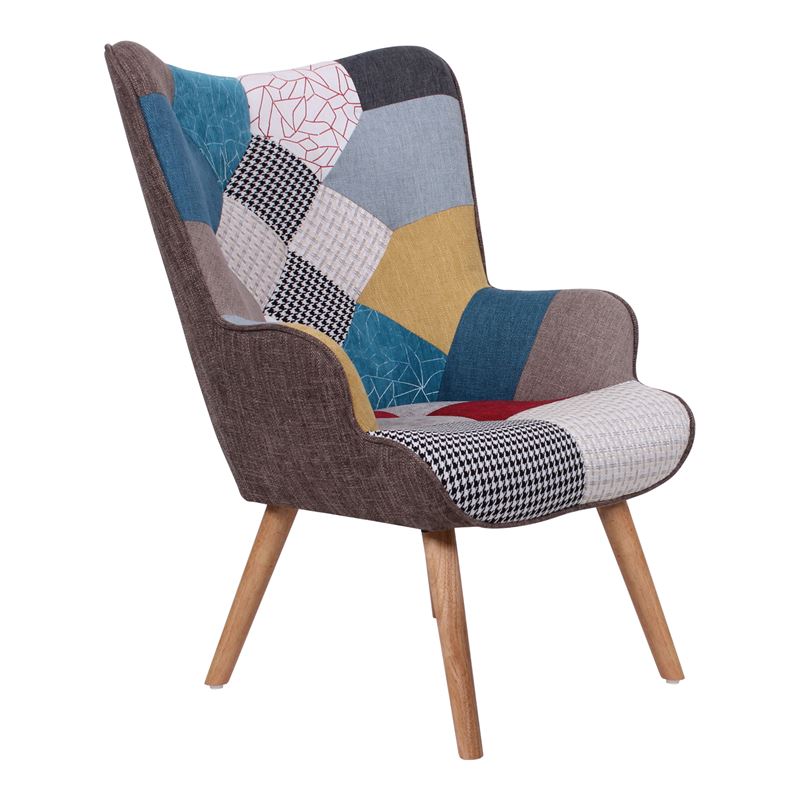 Кресло многоцветено