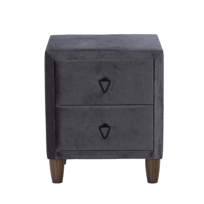 Нощно шкафче за спалня STRESS ZERO - антрацит 14