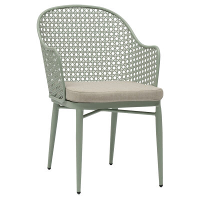 Кресло цвят шам фъстък