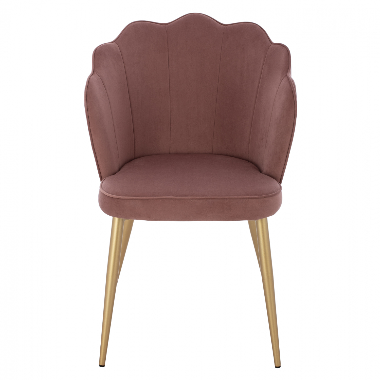 Стол голд кадифе розов цвят