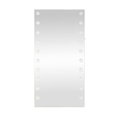 Огледало стоящо с LED осветление- сребърно