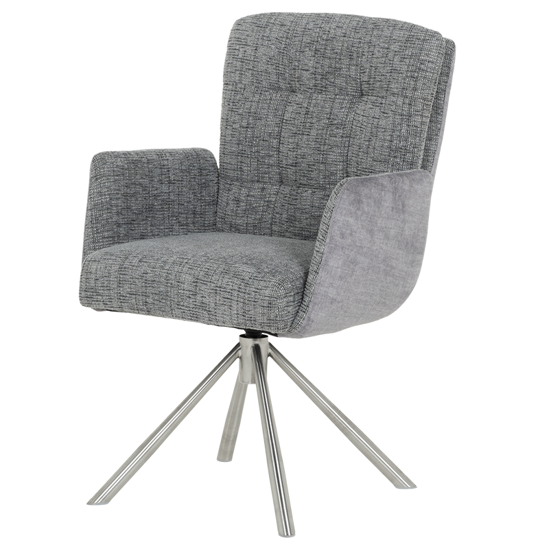 Трапезен стол KEILA – сив