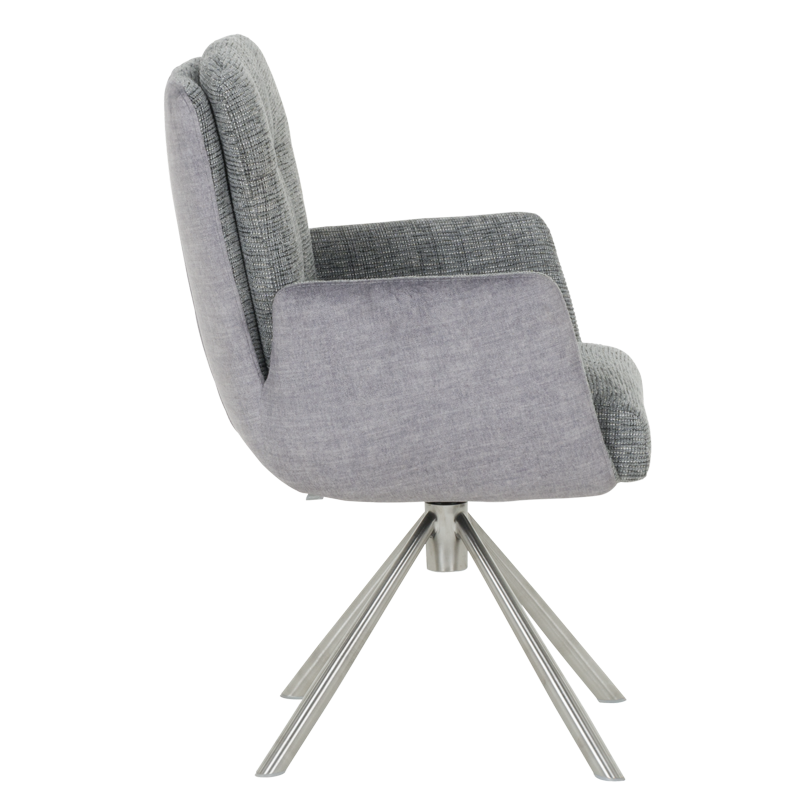 Трапезен стол KEILA – сив