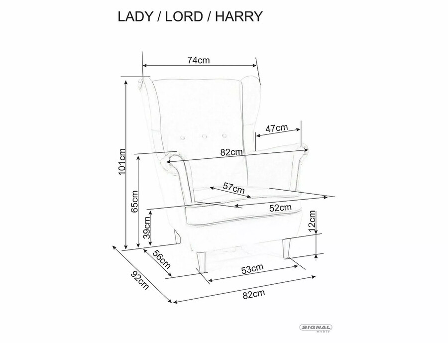 Кресло – сив Bluvel 14