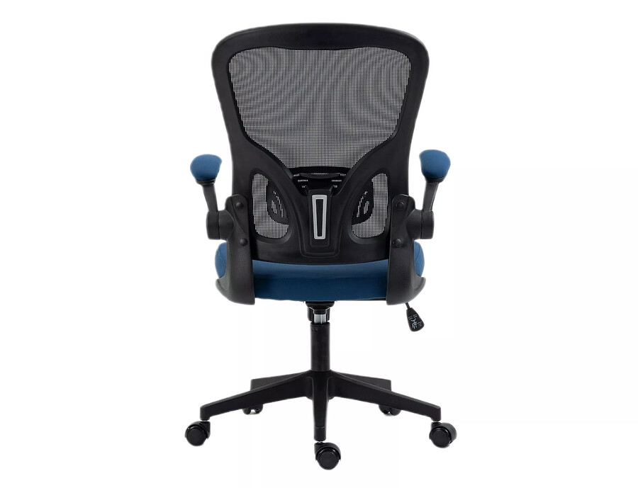 Въртящ се стол – синьо/черно